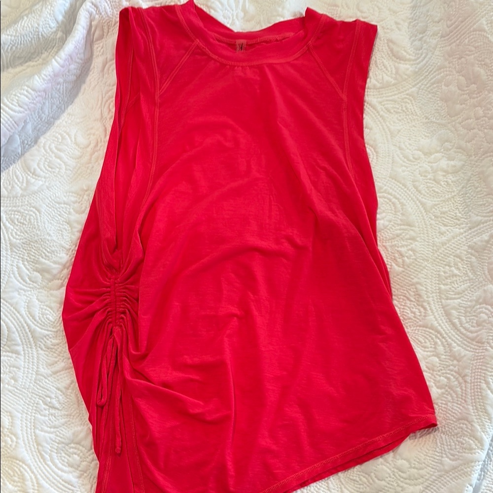 NWOT FP Women's Pink Sleeveless Top